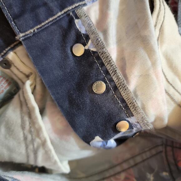 Citizens of Humanity X Jerome Daman Floral Jean Shorts 25 - Picture 10 of 11